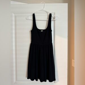 Aritzia Wilfred Market Mini Dress in Black